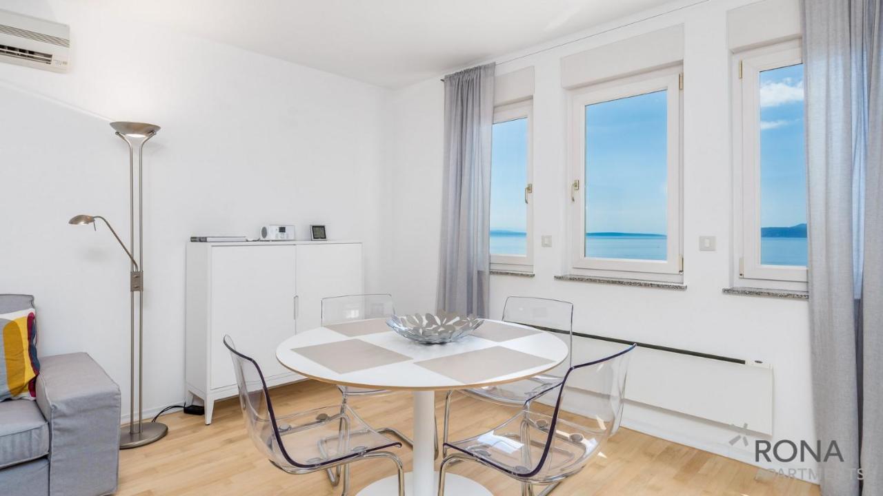 Rona Spacious Apartment With A Panoramic View Ičići Esterno foto