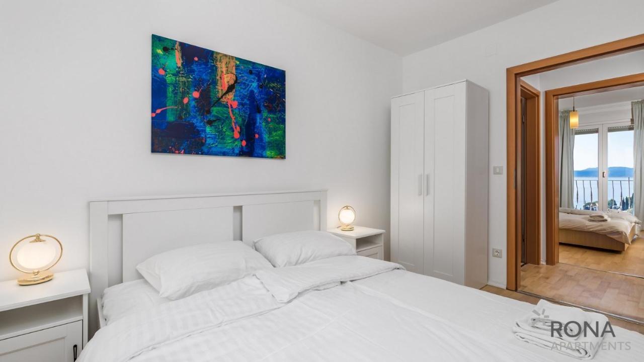 Rona Spacious Apartment With A Panoramic View Ičići Esterno foto