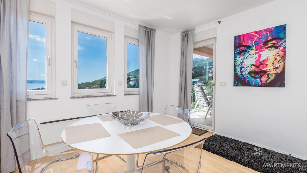Rona Spacious Apartment With A Panoramic View Ičići Esterno foto